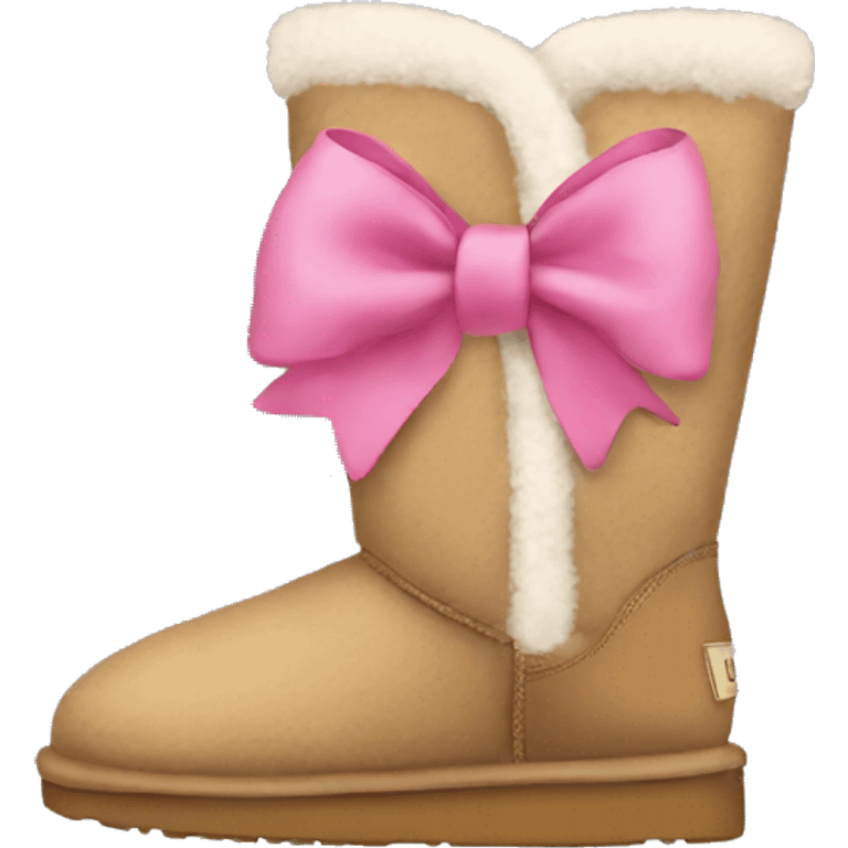 uggs with bow  emoji