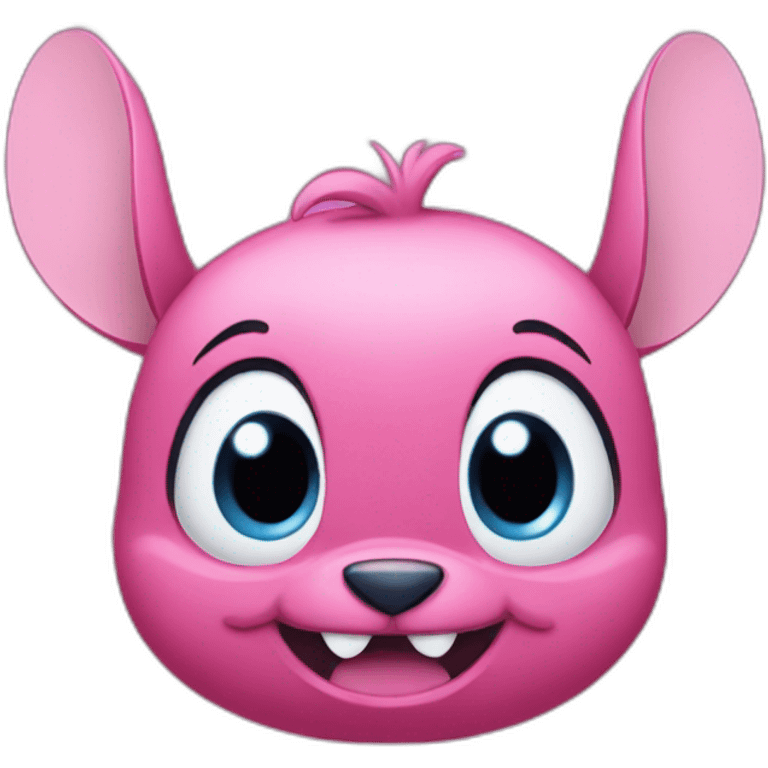 Stitch's pink friend emoji