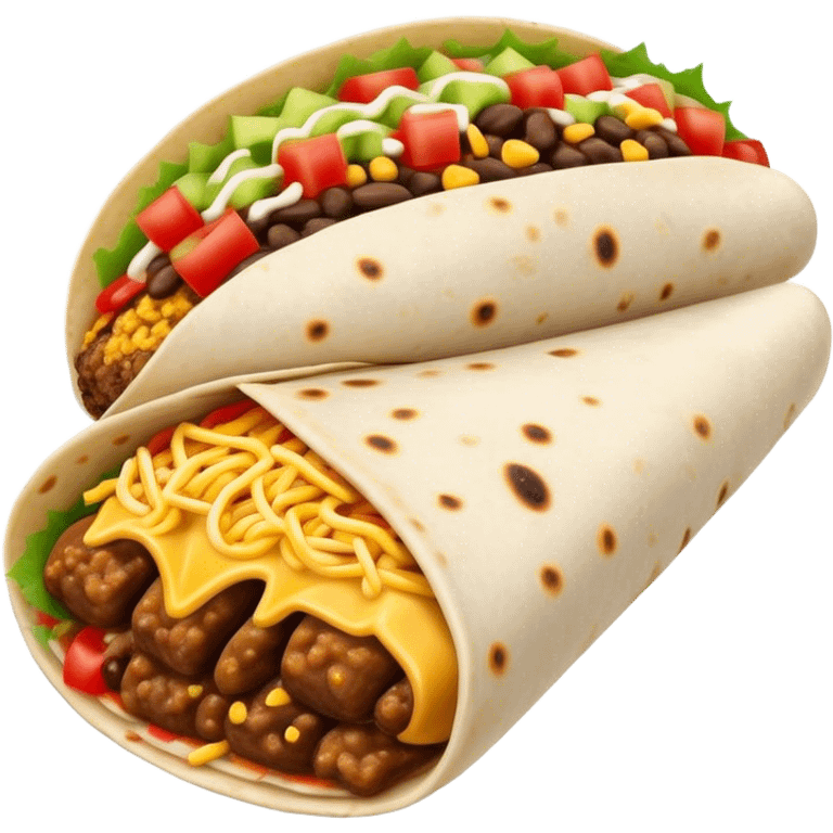 Chipotle burrito emoji