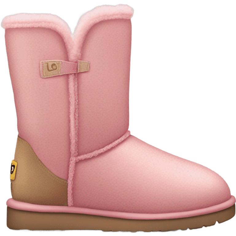 Pink uggs emoji