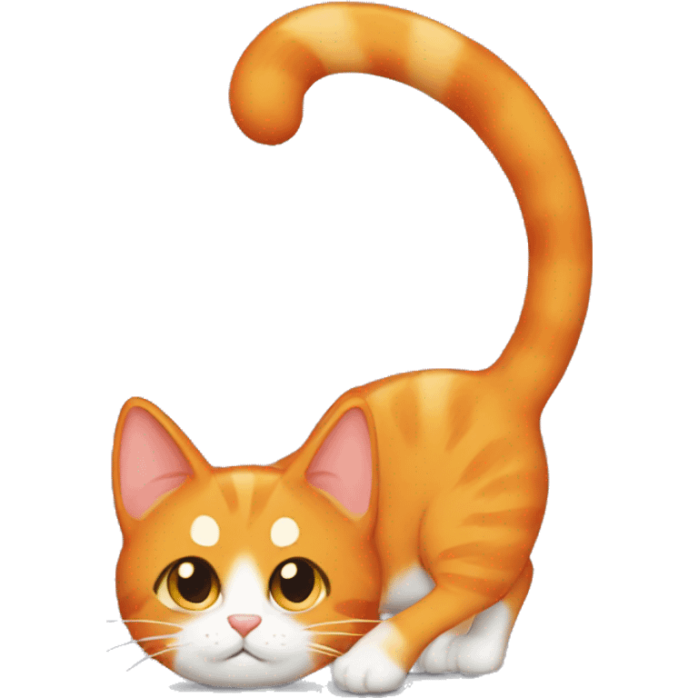 Orange cat emoji