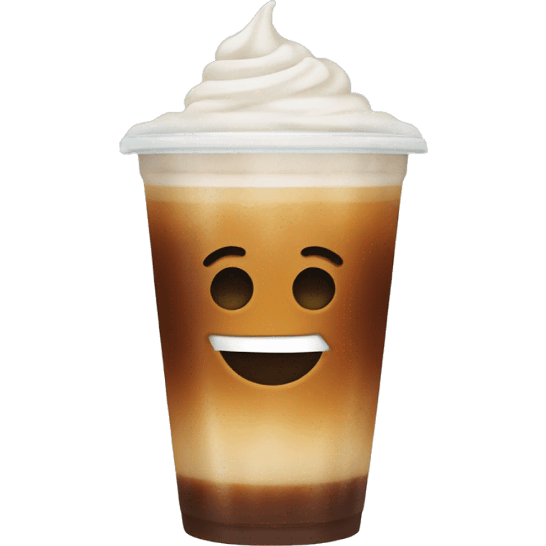 Iced americano  emoji