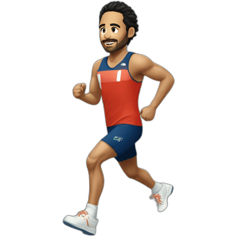 Mido plays Olympic walk  emoji