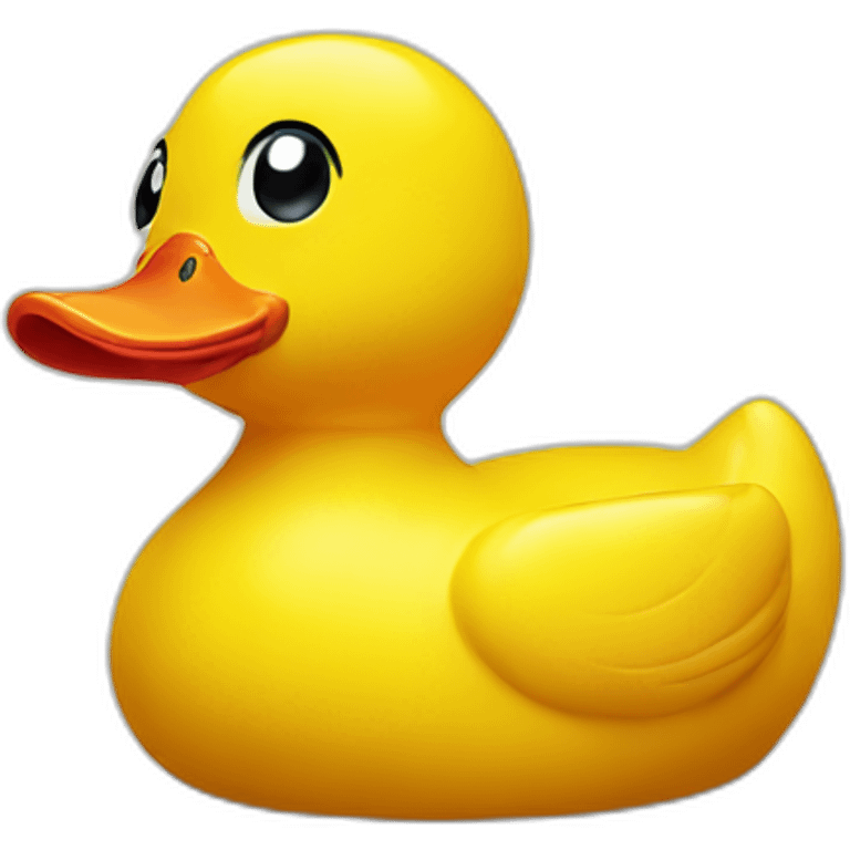 Rubber duck emoji