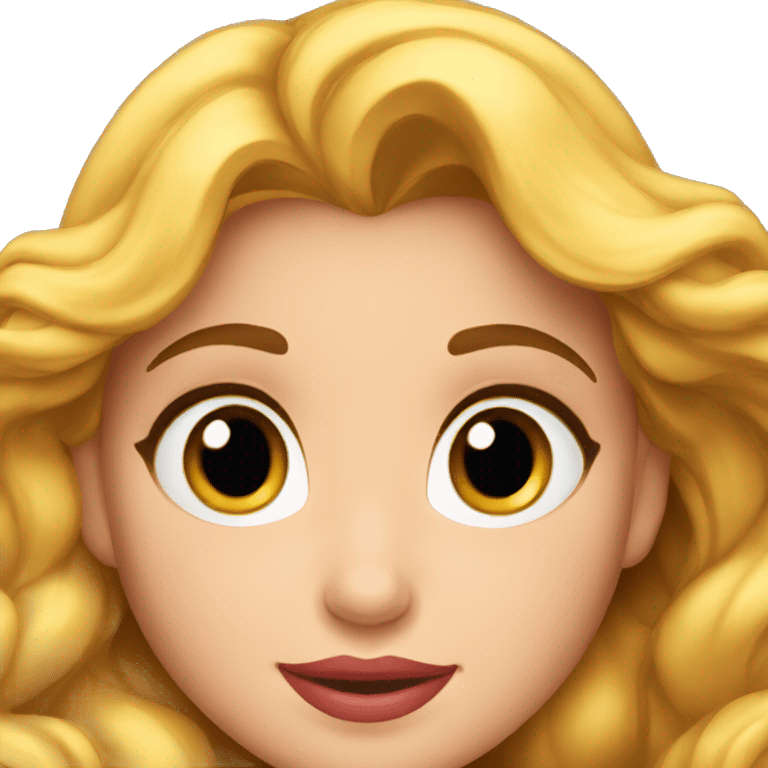 Belle from Beauty and the Beast emoji