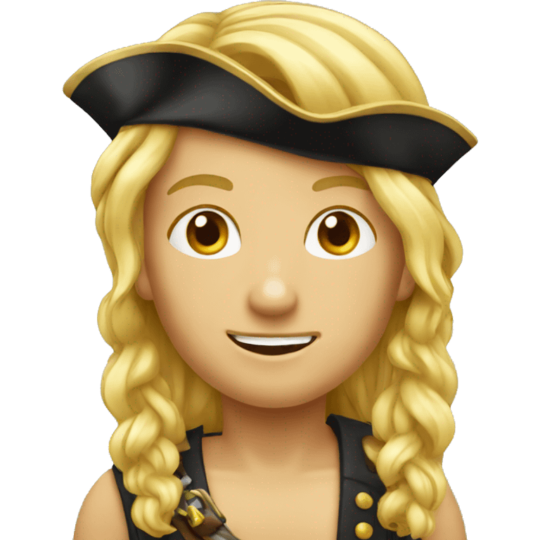 Blond Pirat emoji