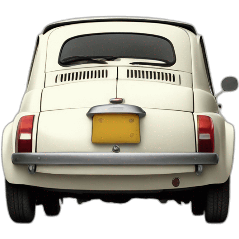 Fiat 500 old emoji