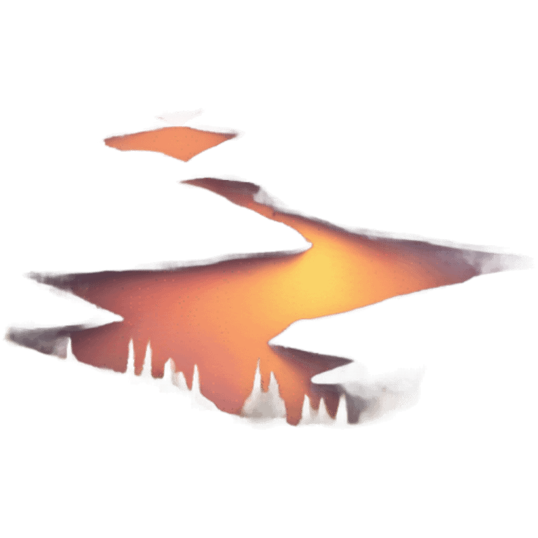 Sunset in the mountains emoji