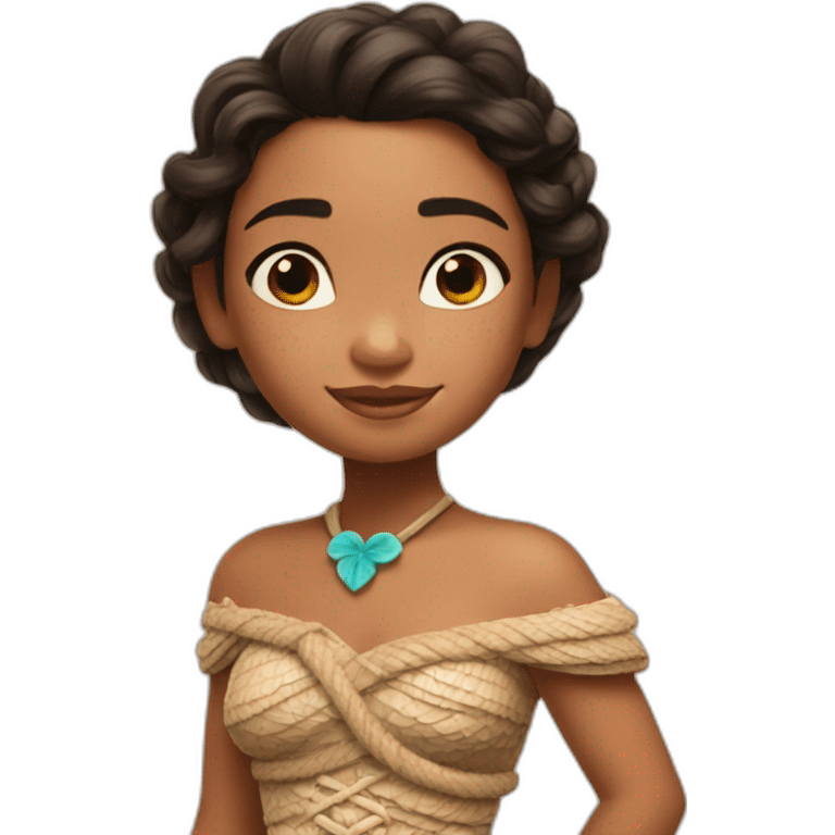 princess moana emoji