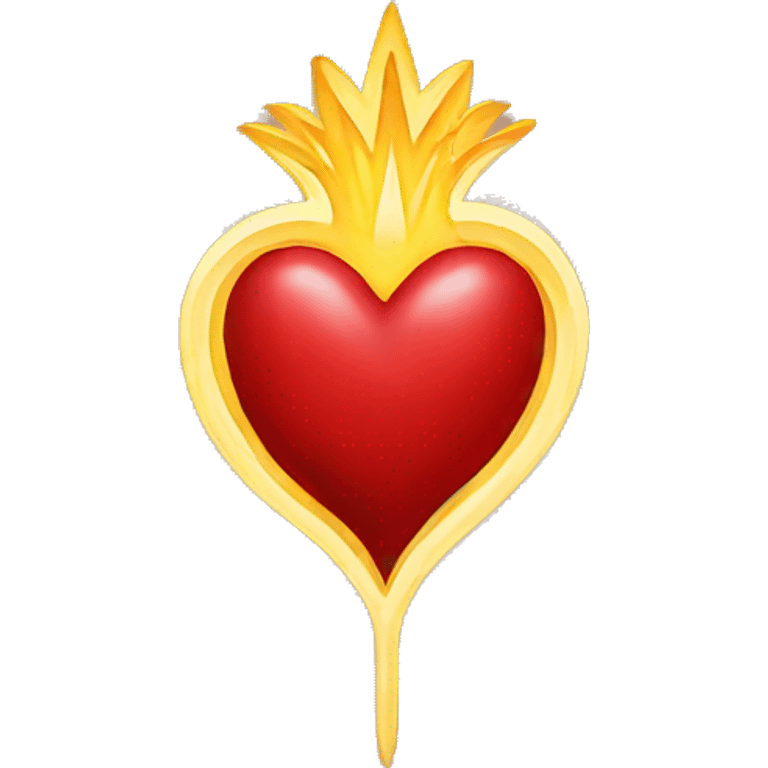 Sacred heart emoji