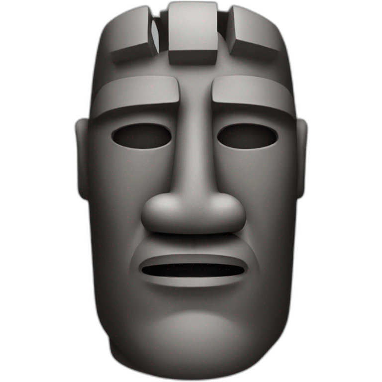 Moai emoji