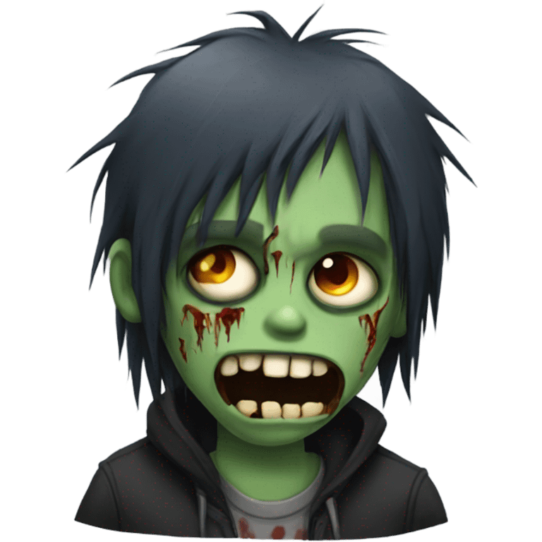 emo boy zombie  emoji