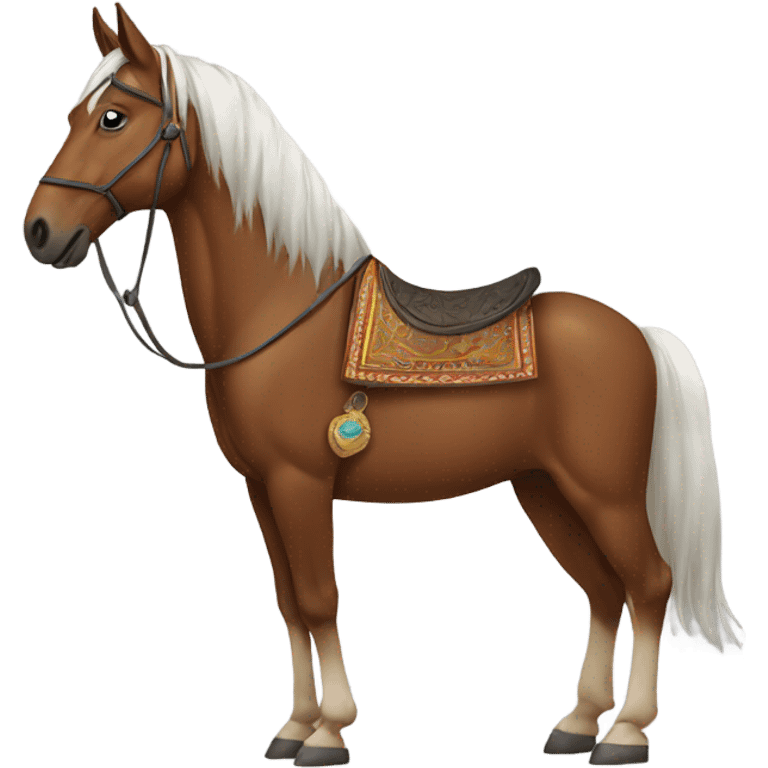 East Indian horse emoji