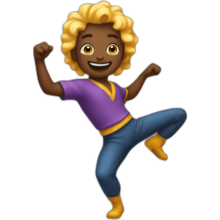 dancing hero emoji