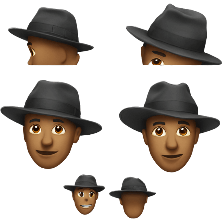 Only Classic hat  emoji