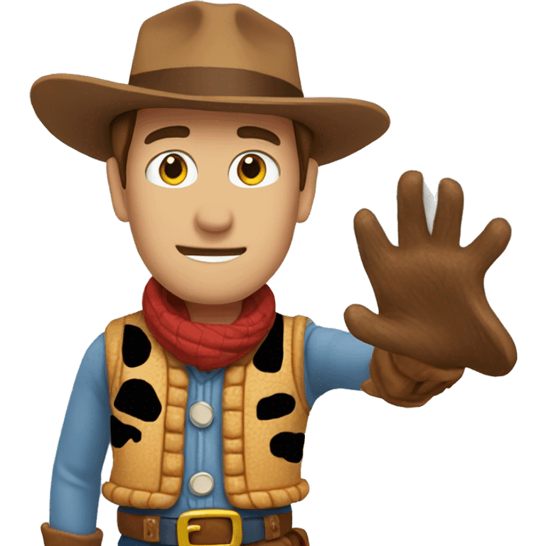 Woody in winter  emoji