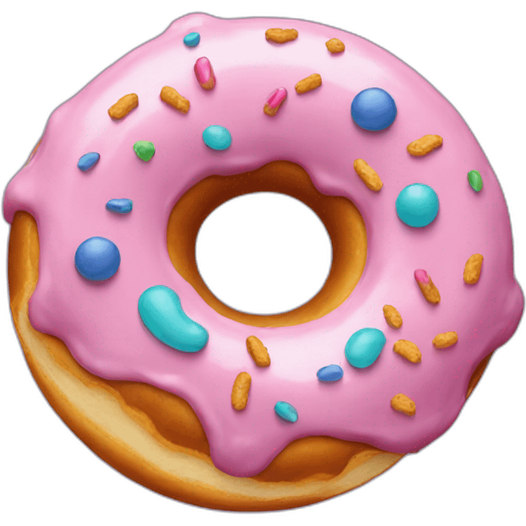 Donut planet emoji