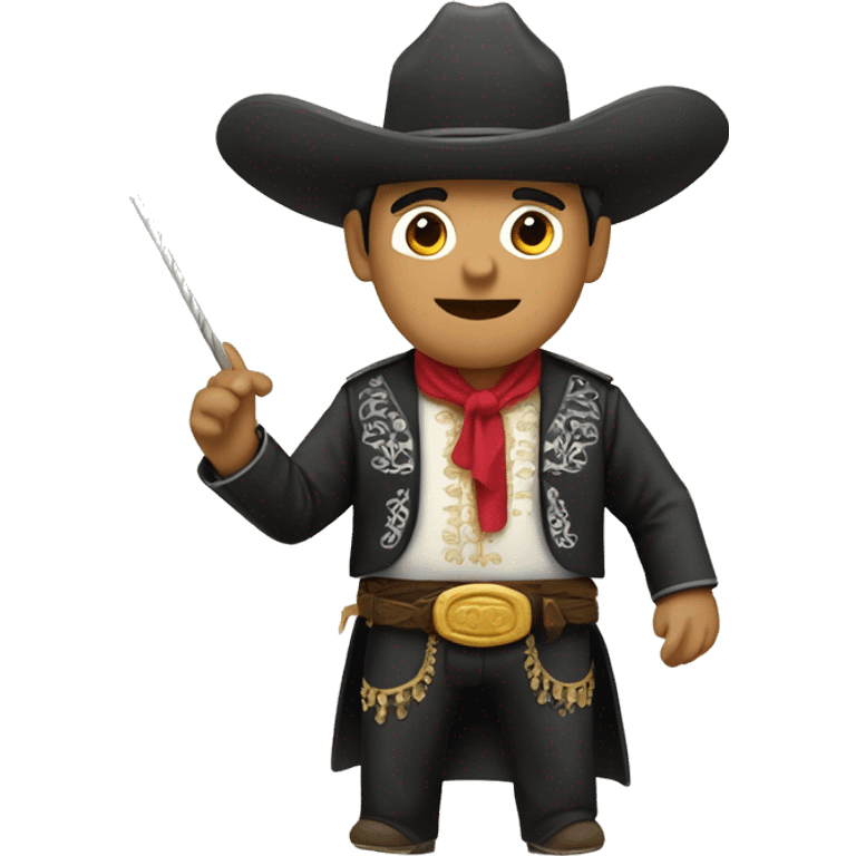 Charro tumando un toro emoji