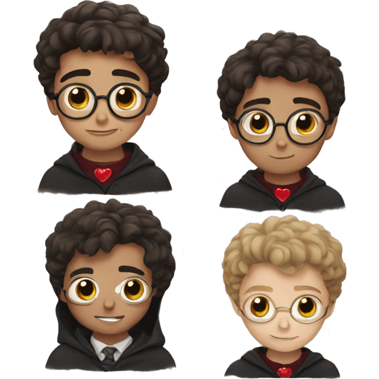 Harry Potter with heart eyes  emoji