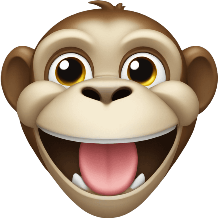 monkey laugh emoji