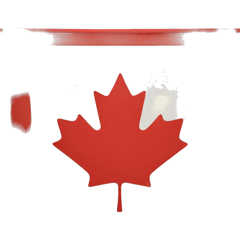 rectangular canadian flag emoji