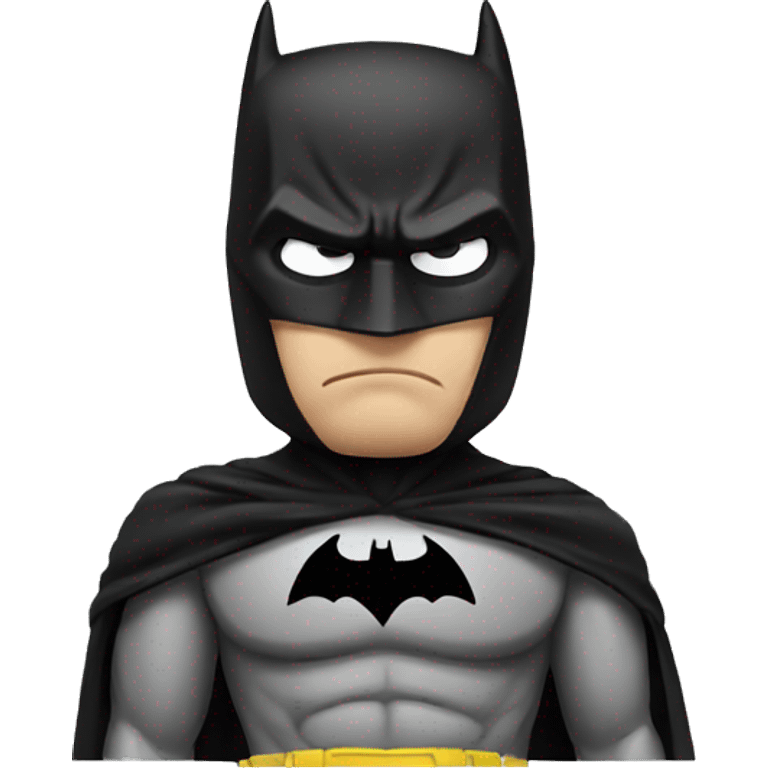 Batman sad emoji