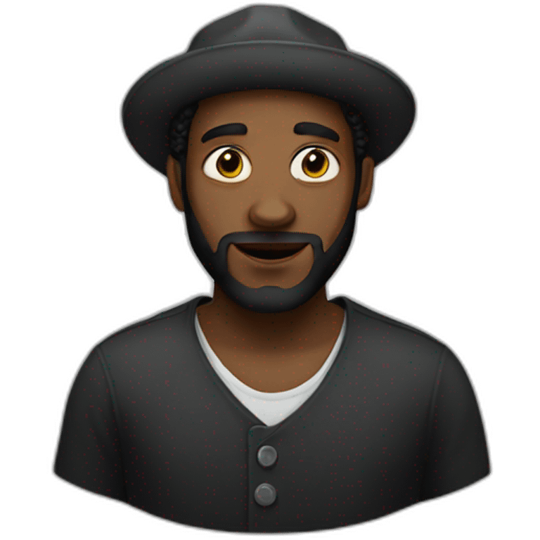 black jew emoji