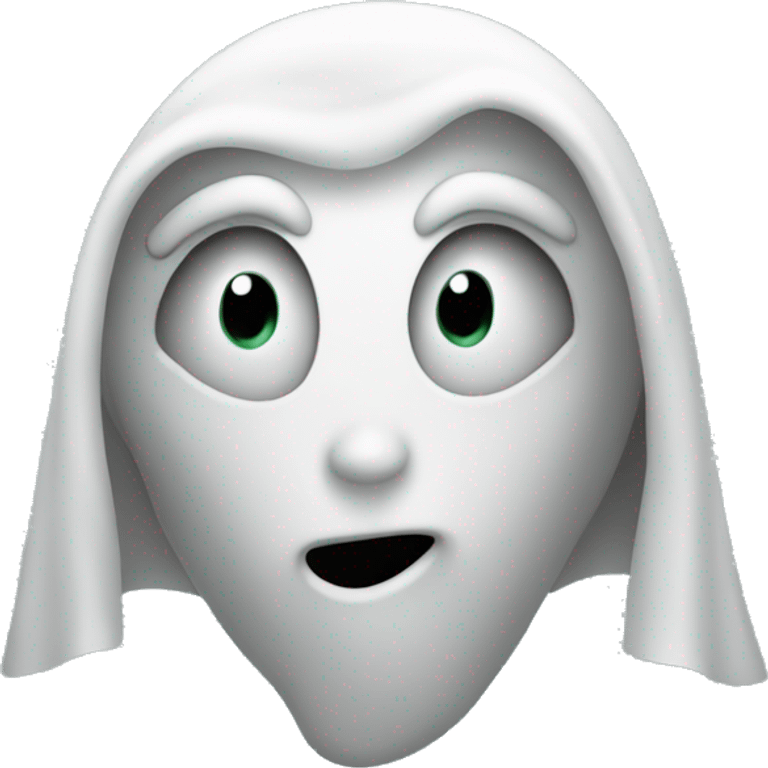 a ghost whispering "Habib's" emoji