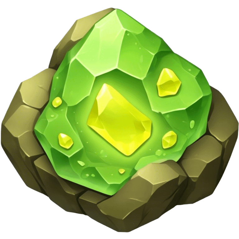 uranium ore rock emoji