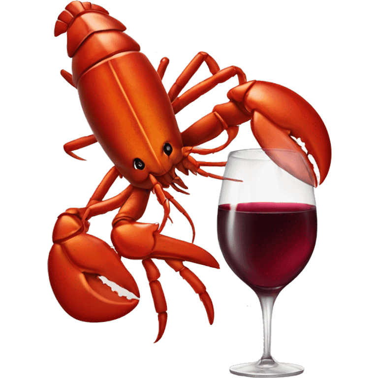 lobster with wine emoji