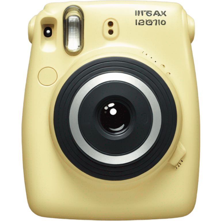 light yellow instax mini emoji