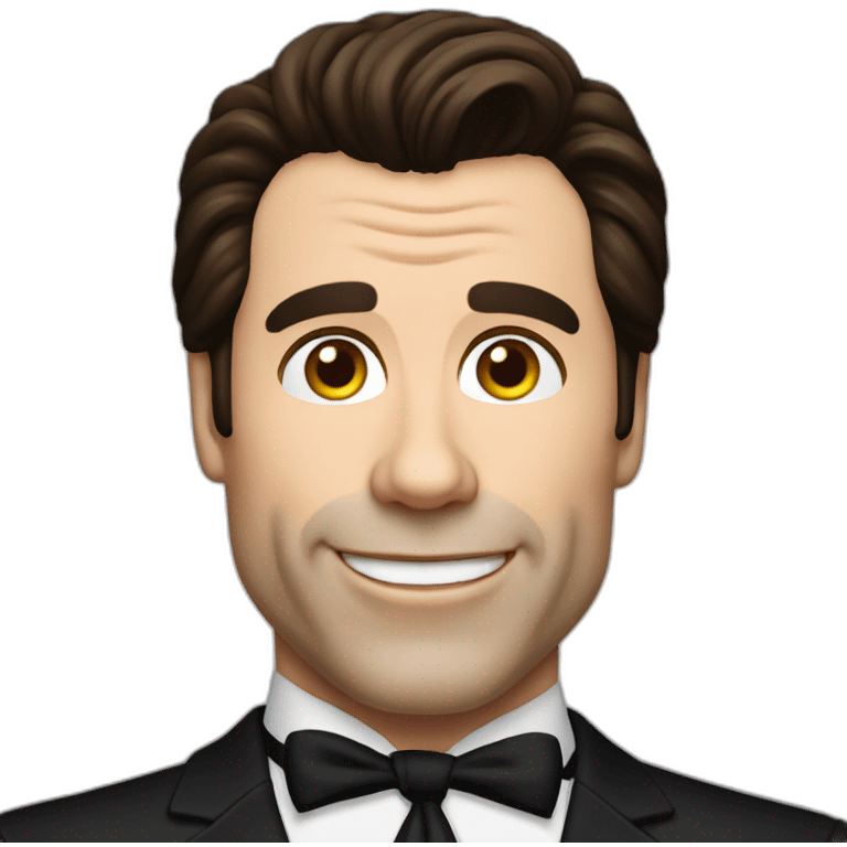 john travolta emoji