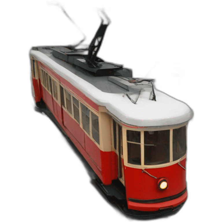 soviet red tram emoji