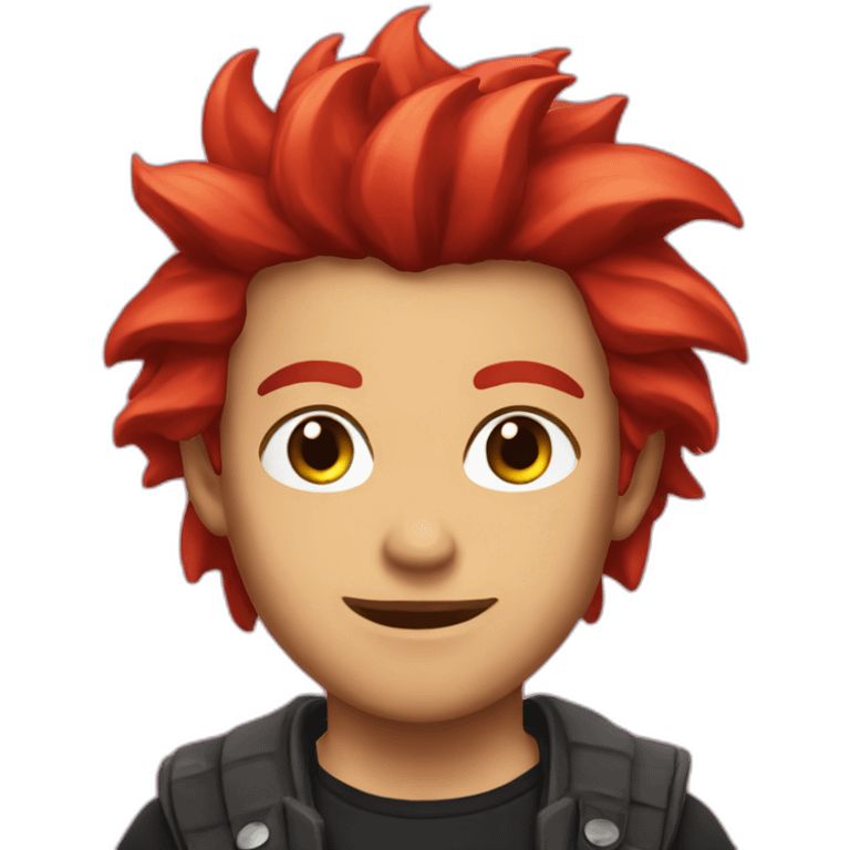 Axel red emoji