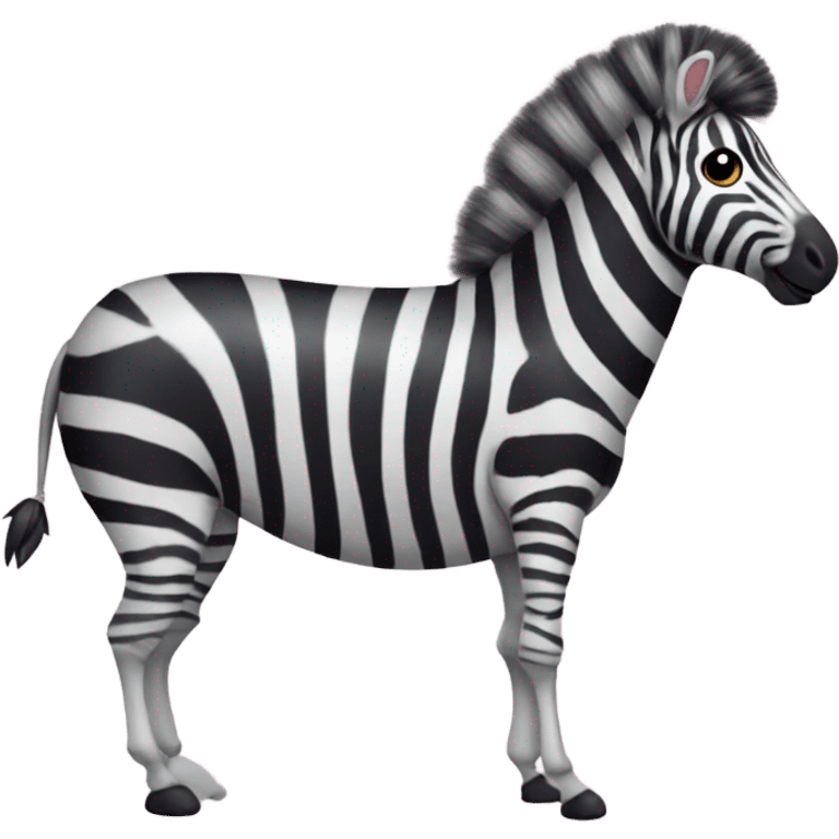 Zebra wearing tutu emoji