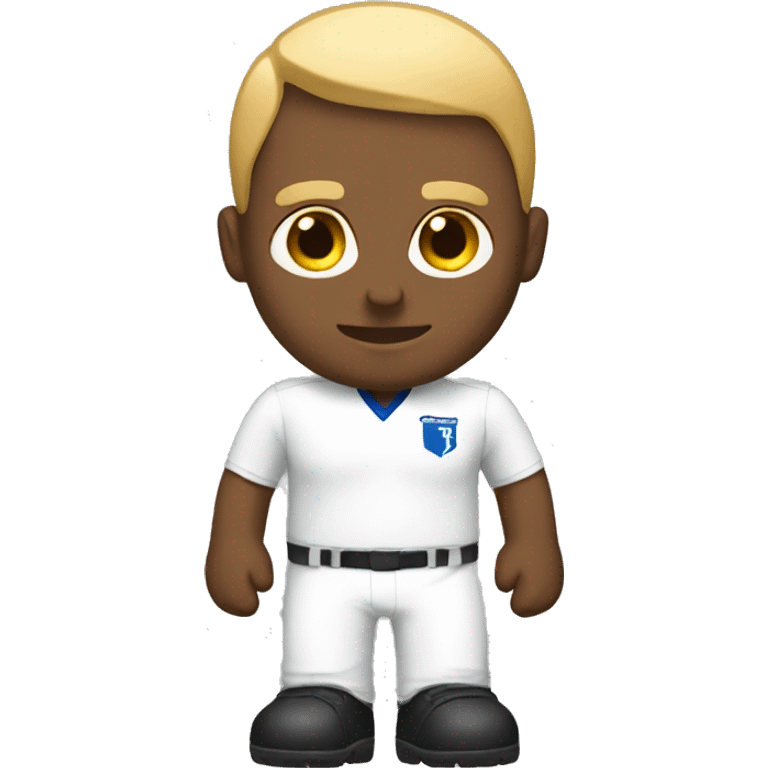 White team manager body emoji