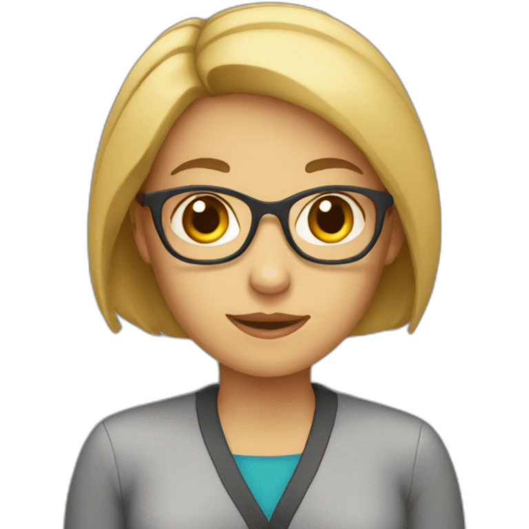 Female teacher emoji