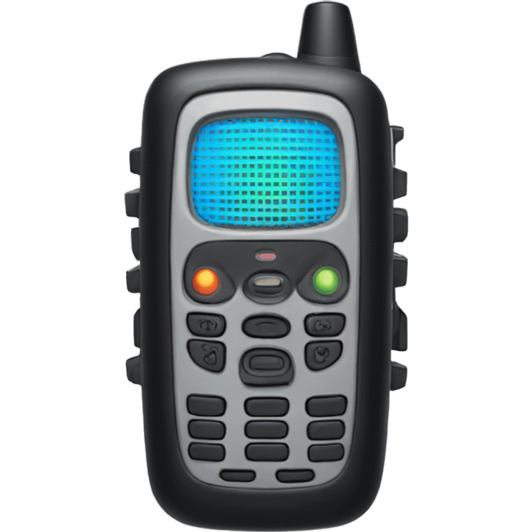 80's Walkie talkie emoji