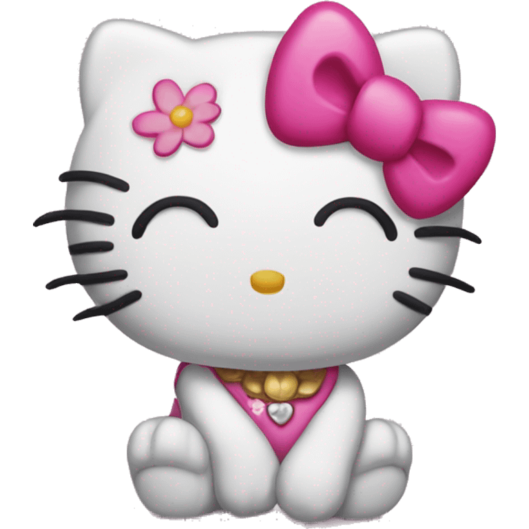 Hello kitty emoji