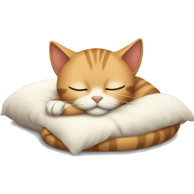 cat sleep emoji