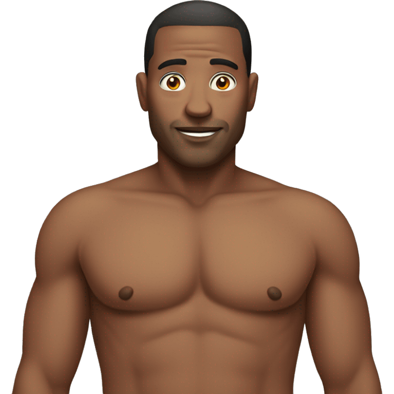 Man with boobs  emoji