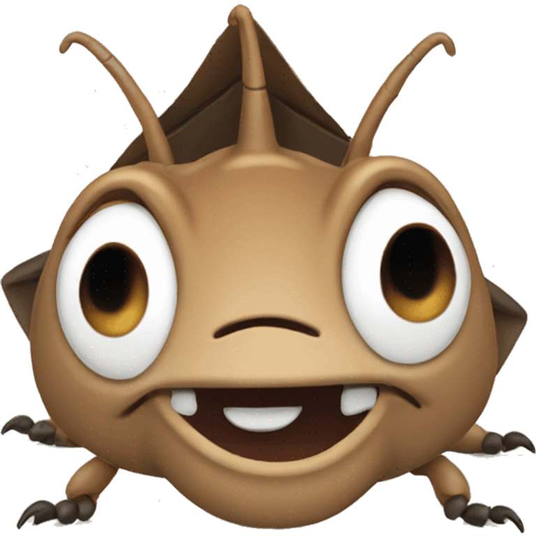 smiling roach emoji