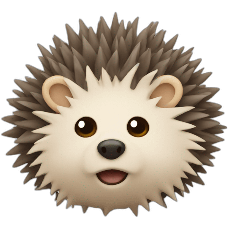 wind that comes out of a hedgehog emoji