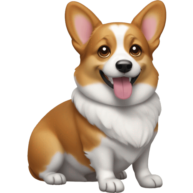 Corgi dog emoji