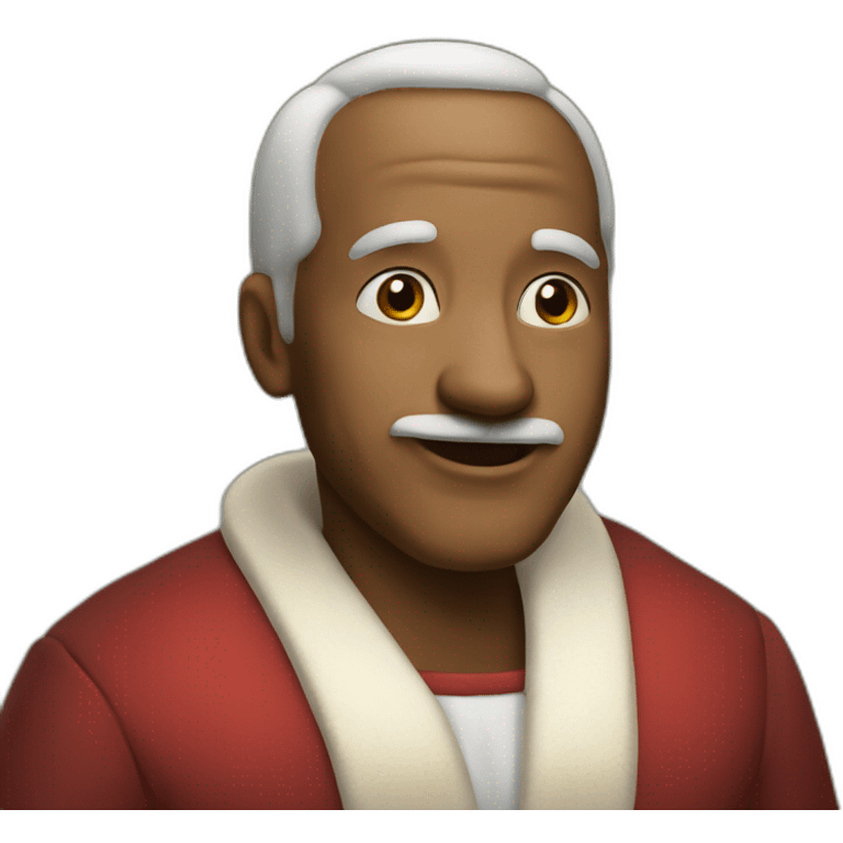 papa noël caca emoji