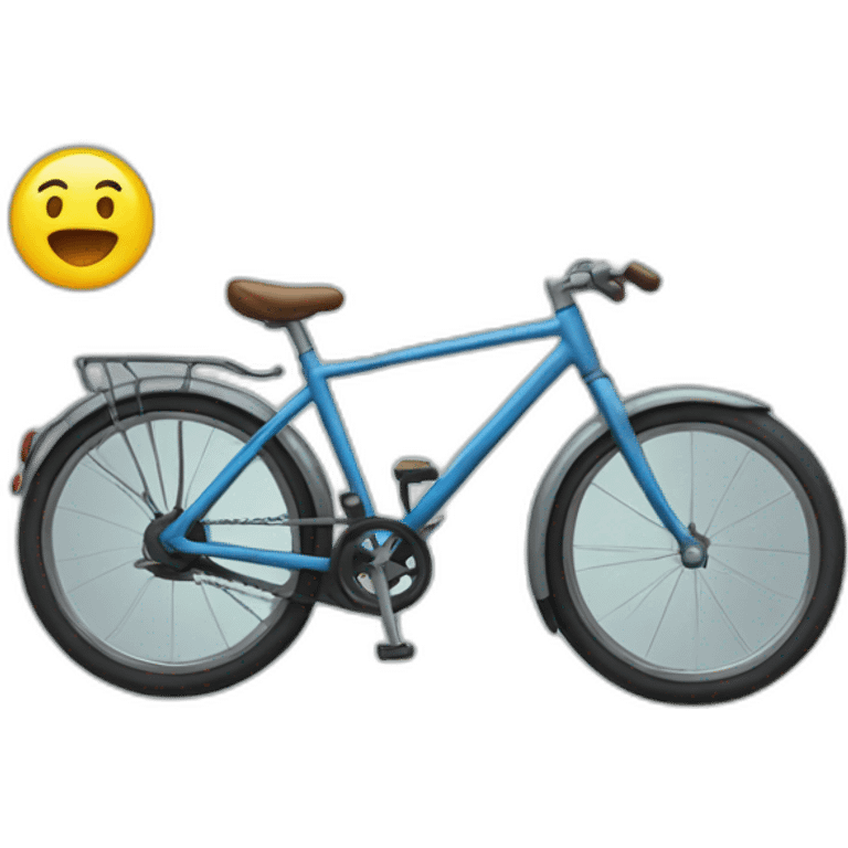 something between bike and car emoji