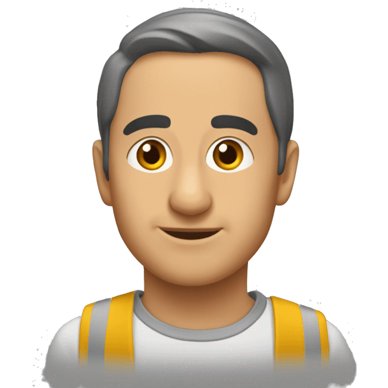 gözlüklü portakal emoji