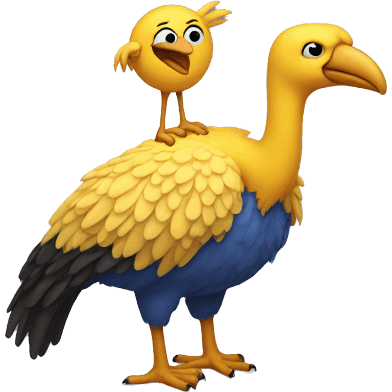 Big bird emoji