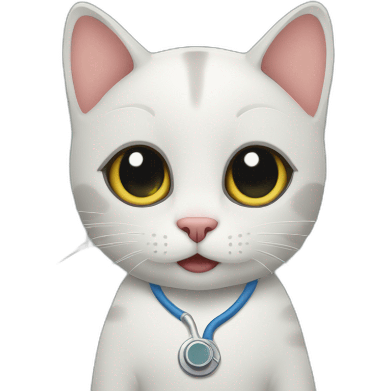 cat hospital visit emoji