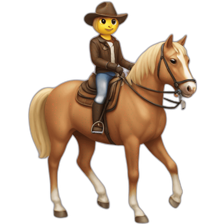 cat on horse emoji